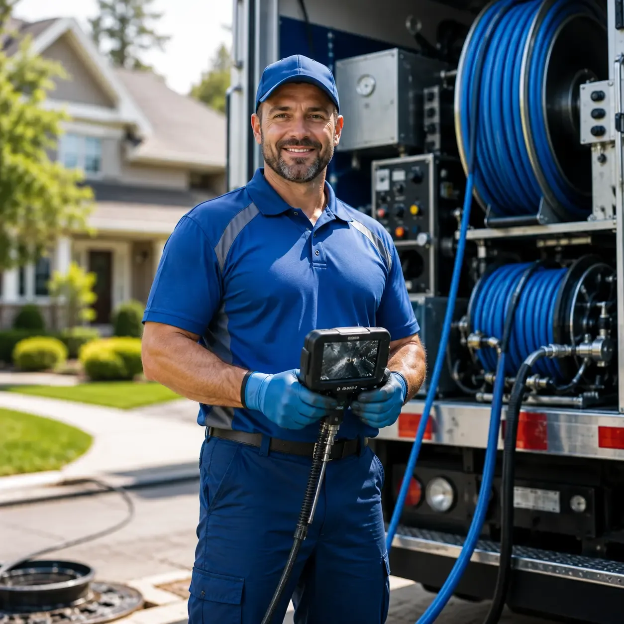 Local outdoor drain cleaning specialists in Woodbine, MD